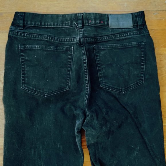 LAUREN gently used prewashed black jeans size 8P - Picture 4 of 8